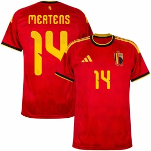 Belgium MERTENS 2026/27 Home Jersey - Red