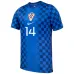 Camiseta Croacia Visitante Mundial 2026/27 PERISIC