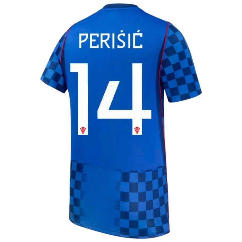 Camiseta Croacia Visitante Mundial 2026/27 PERISIC