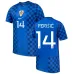 Camiseta Croacia Visitante Mundial 2026/27 PERISIC