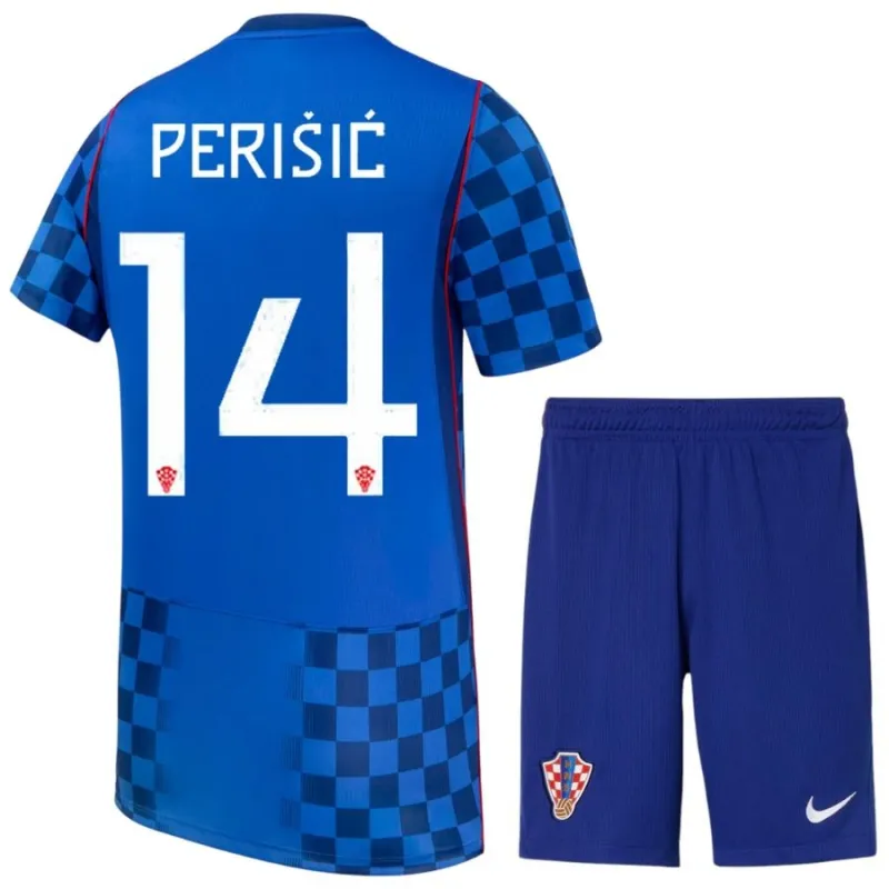 Conjunto Infantil Croacia Visitante Mundial 2026/27 PERISIC