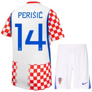 Croatia 2026/27 World Cup Home Kids Kit PERISIC