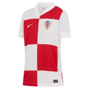 Croatia 2024/25 Kids' Home Jersey - Red/White