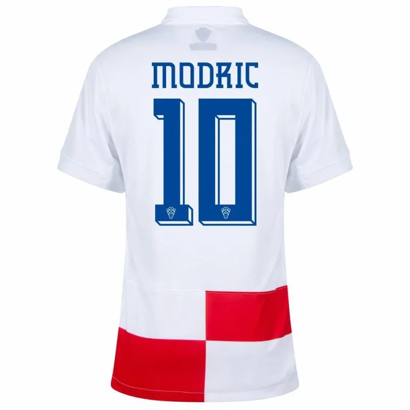 Modrić Maglia home della Croazia 2024/25 - Rosso/bianco