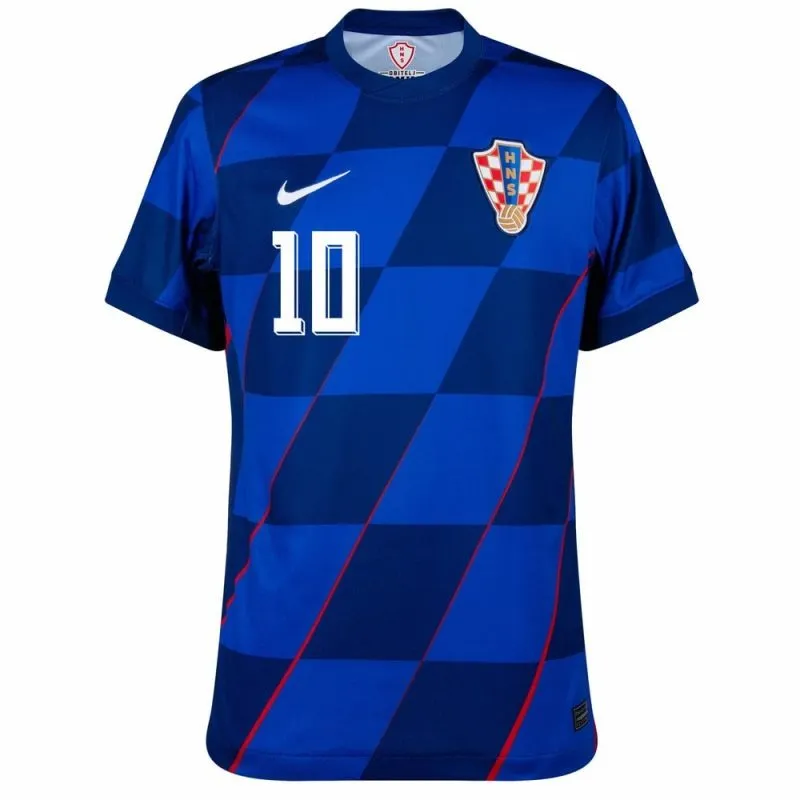 Modrić Camiseta visitante de Croacia 2024/25 - Azul