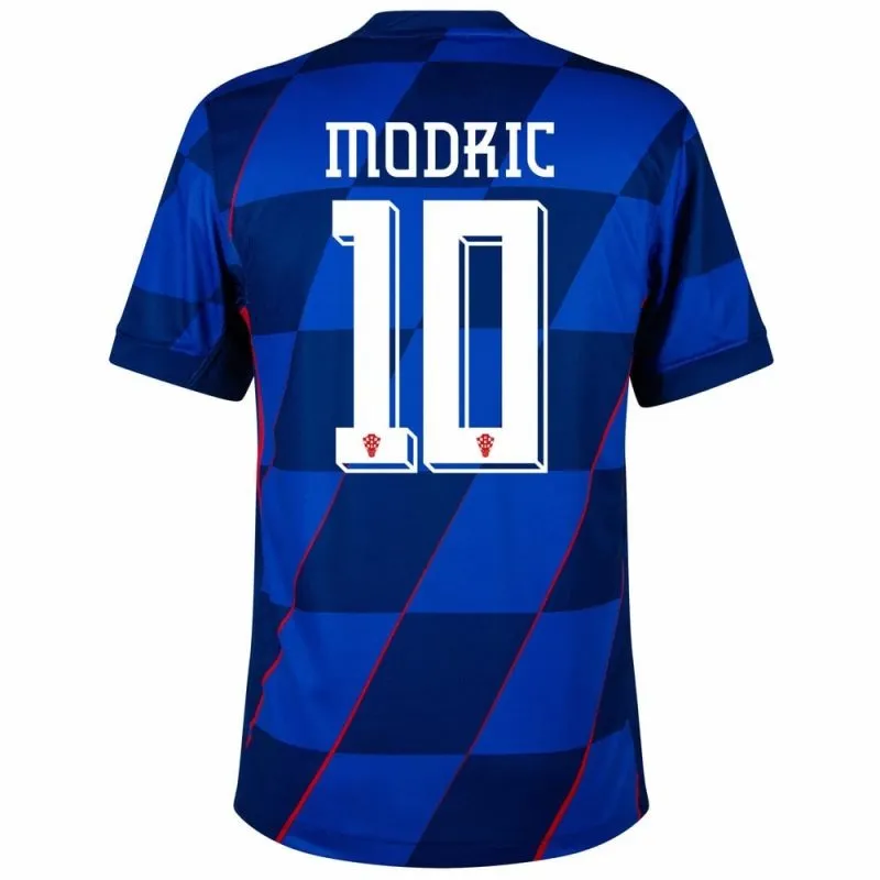 Modrić Camiseta visitante de Croacia 2024/25 - Azul