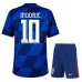 Modrić Camiseta visitante infantil + pantalones cortos de Croacia 2024/25 - Azul