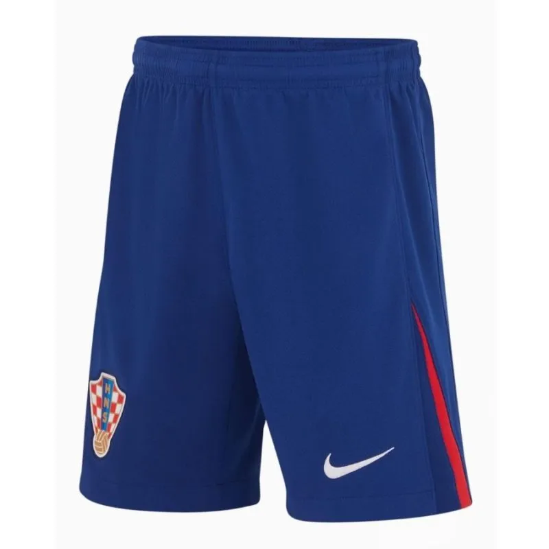 Modrić Camiseta visitante infantil + pantalones cortos de Croacia 2024/25 - Azul