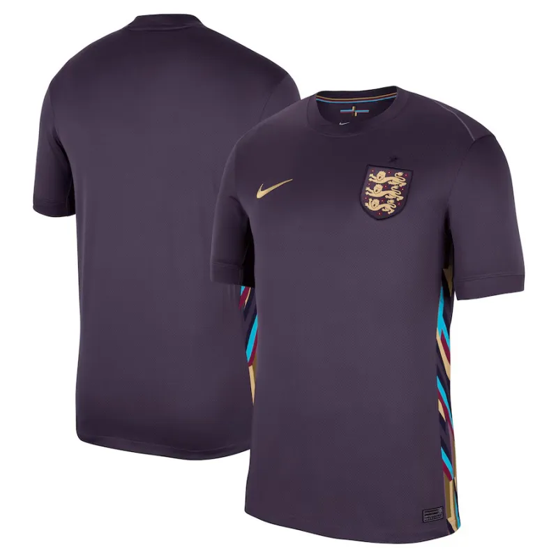 England 2024/25 Away Jersey - Player Edition - Purple