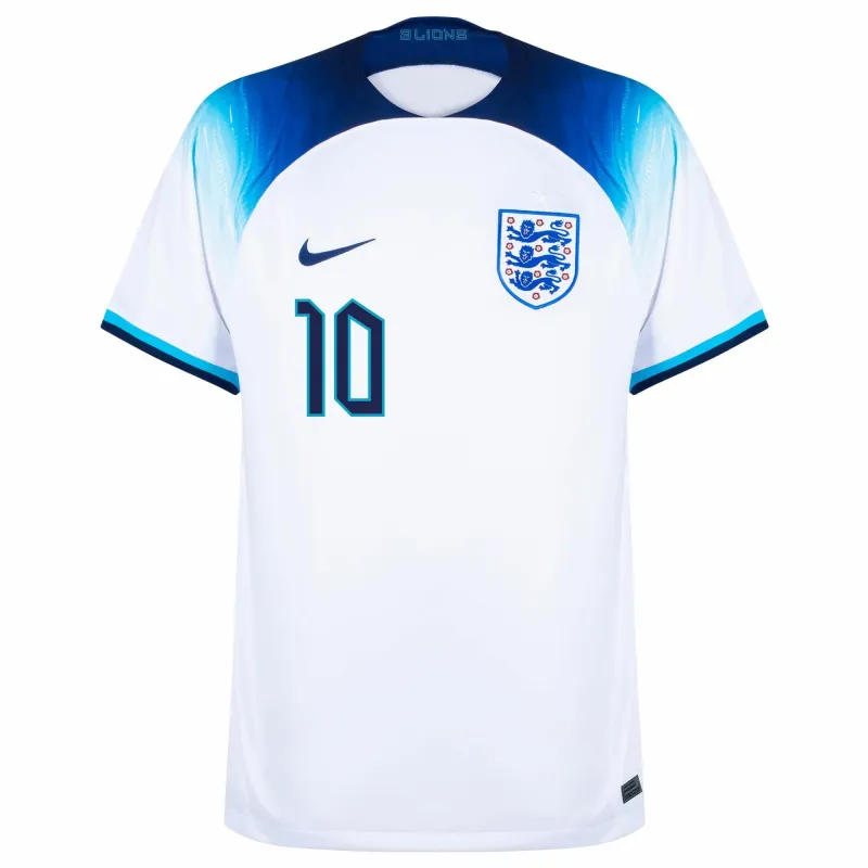 Camiseta de campo de Inglaterra para la Copa Mundial 2022 de Sterling - Blanca