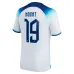 Mount's England 2022 World Cup Home Jersey - White