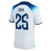 Saka's England 2022 World Cup Home Jersey - White