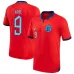 La camiseta de visita de Inglaterra para la Copa del Mundo 2022 de Kane - Roja