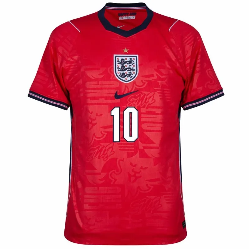 England BELLINGHAM 2026/27 Auswärtstrikot Kinder Rot
