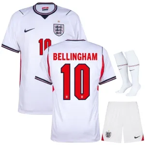 England BELLINGHAM 2026/27 Home Kids Kit White
