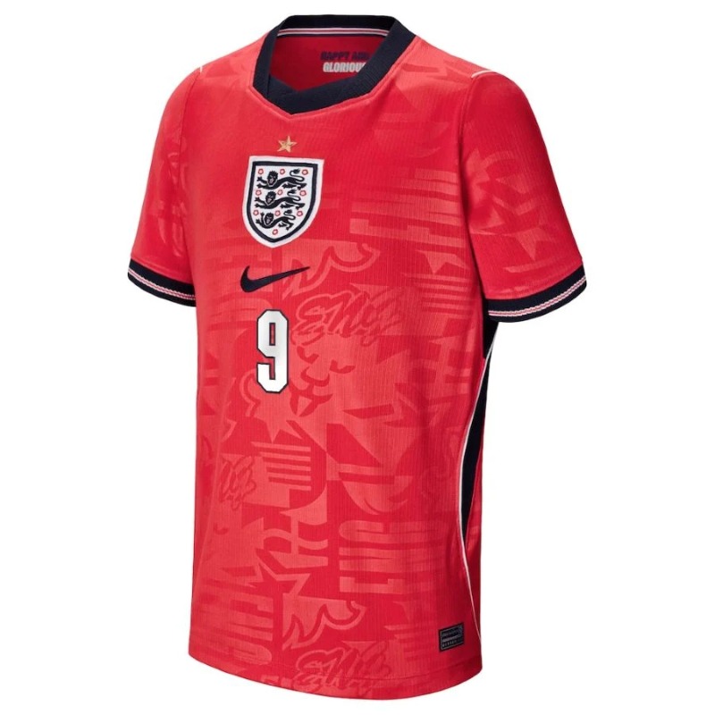 England HARRY KANE 2026/27 Kinder Auswärtstrikot rot