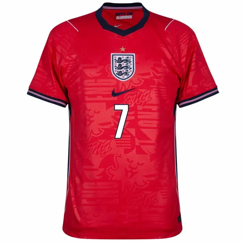 England SAKA 2026/27 Auswärtstrikot Rot
