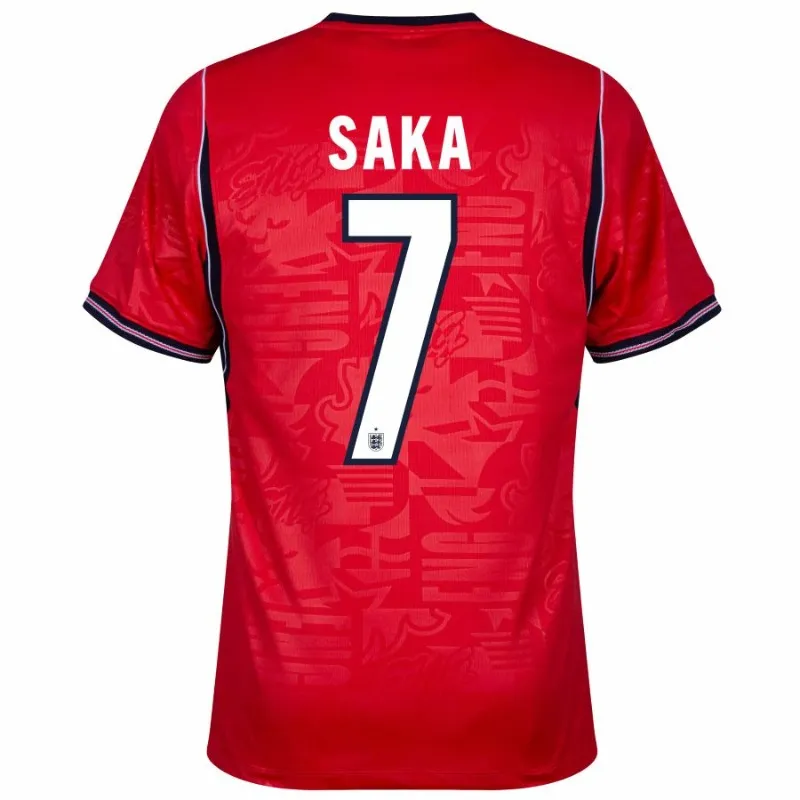 England SAKA 2026/27 Auswärtstrikot Rot