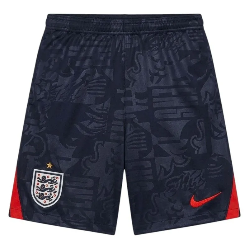 England RASHFORD 2026/27 Away Kids Kit Red