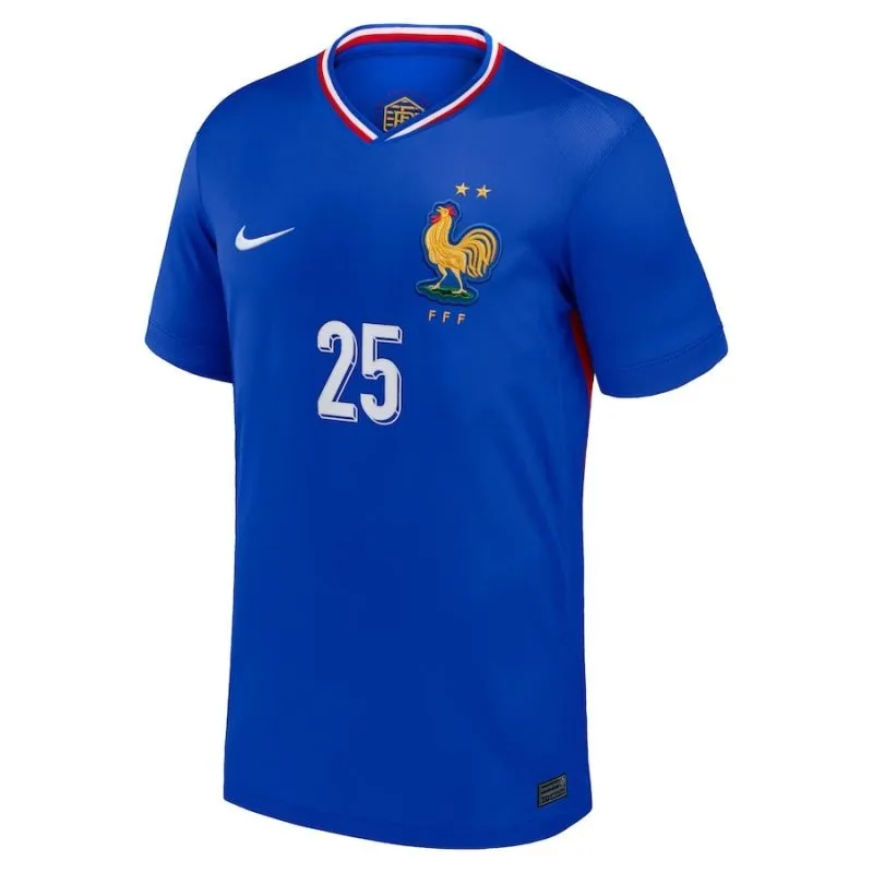 Rayan Cherki France 2024/25 Home Replica Jersey