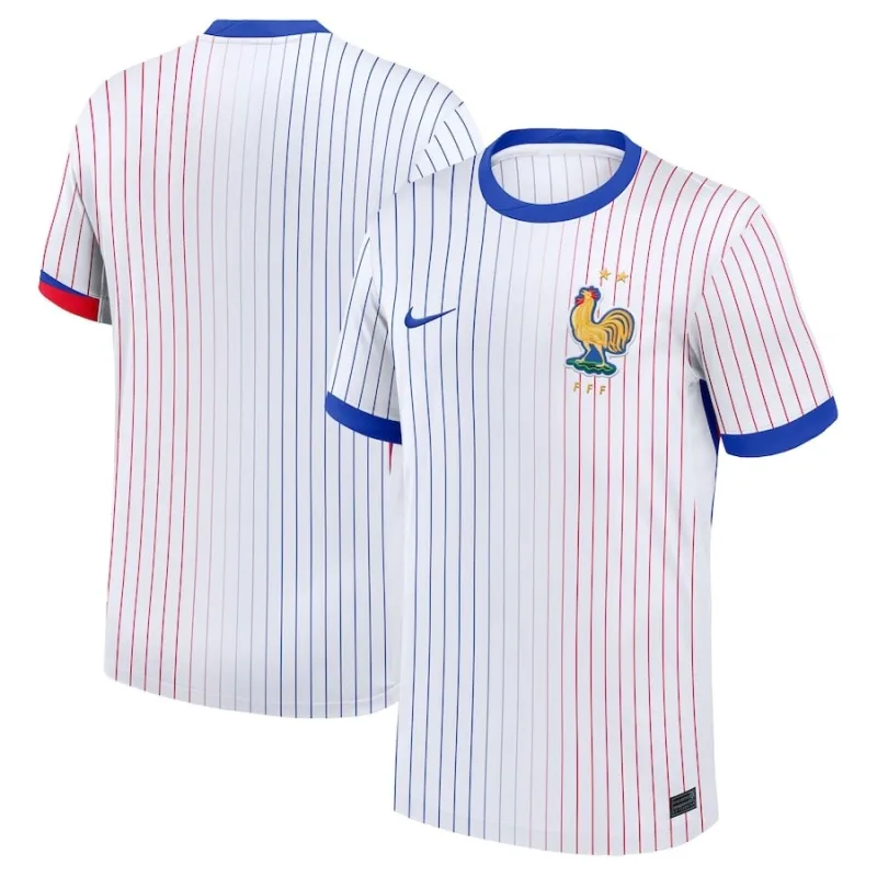 Maglia di trasferta della Nazionale francese 2024/25 - Bianco