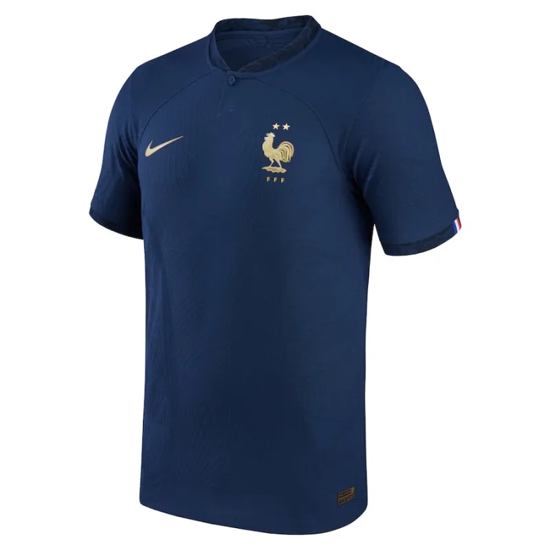 Das Heimtrikot der französischen Mannschaft für die Weltmeisterschaft 2022 für die Spieler - Blau