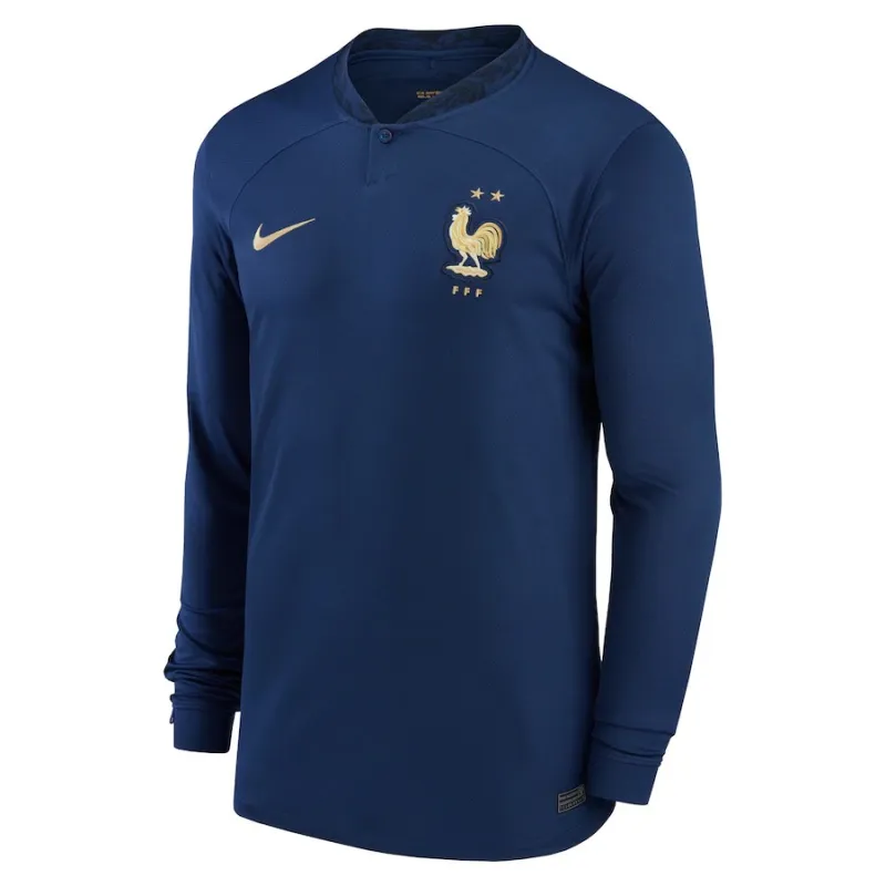 The French team's 2022 home World Cup sweatshirt - Blue