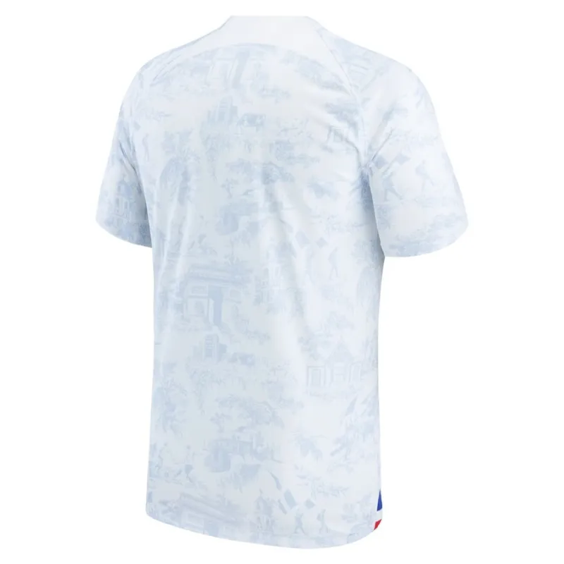 The French team's 2022 away World Cup jersey - White