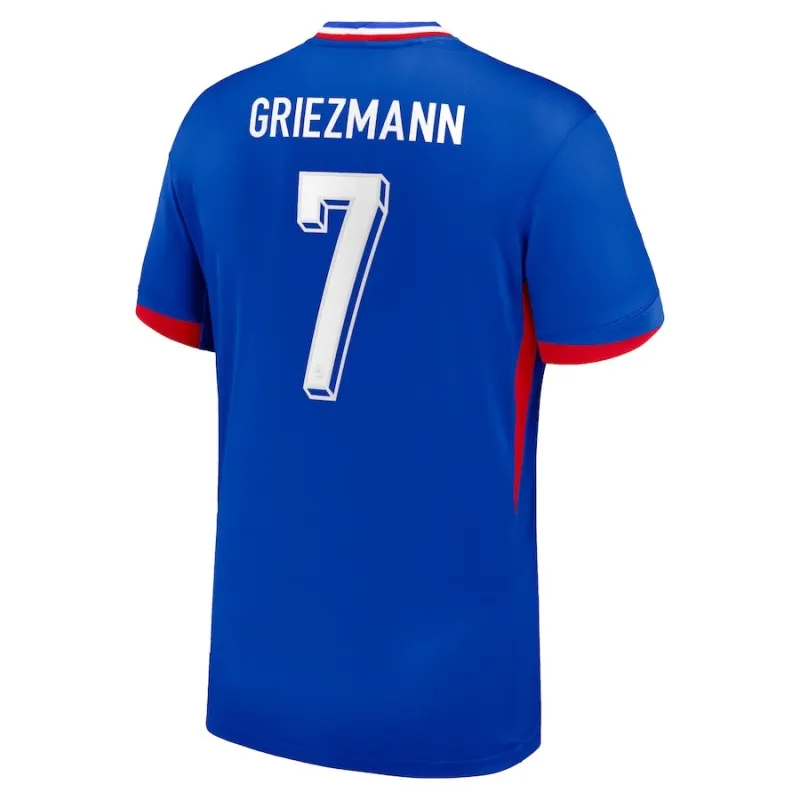 Griezmanns Kinder-Heimtrikot der französischen Nationalmannschaft 2024/25 - Blau