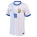 Mbappé's away children's jersey of the French national team in 2024/25 - White