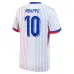 Mbappé's away children's jersey of the French national team in 2024/25 - White