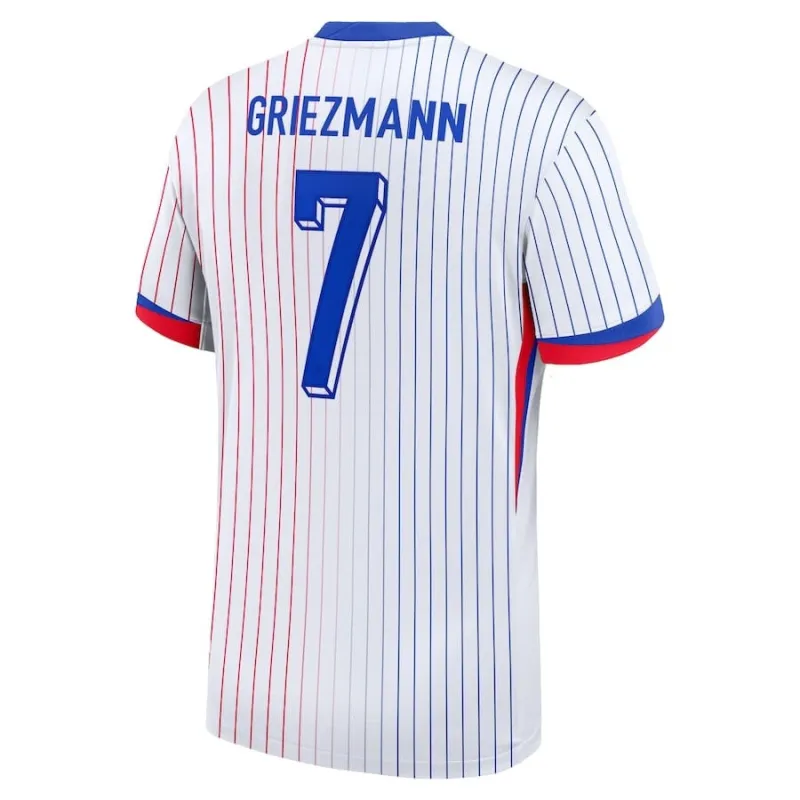 Griezmann's away children's kit of the French national team in 2024/25 - White