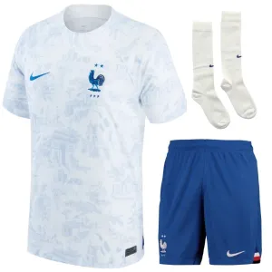 France Kids' 2024 Euro Qualifiers Away Kit