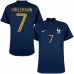 Le maillot de l'équipe nationale de France d'Antoine Griezmann pour la Coupe du monde 2022 à domicile - Bleu