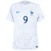 Olivier Giroud's French national team 2022 away World Cup jersey - White