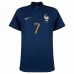 Antoine Griezmann's French national team 2022 home World Cup children's jersey set - Blue