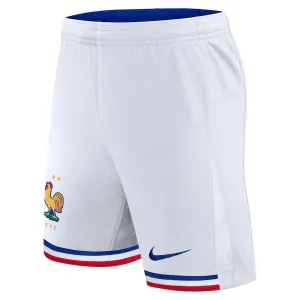 Die Heimshorts der französischen Nationalmannschaft 2024/25 - Weiß