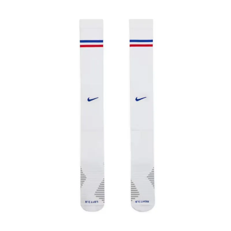 France national team 2024/25 Away Soccer Socks - White