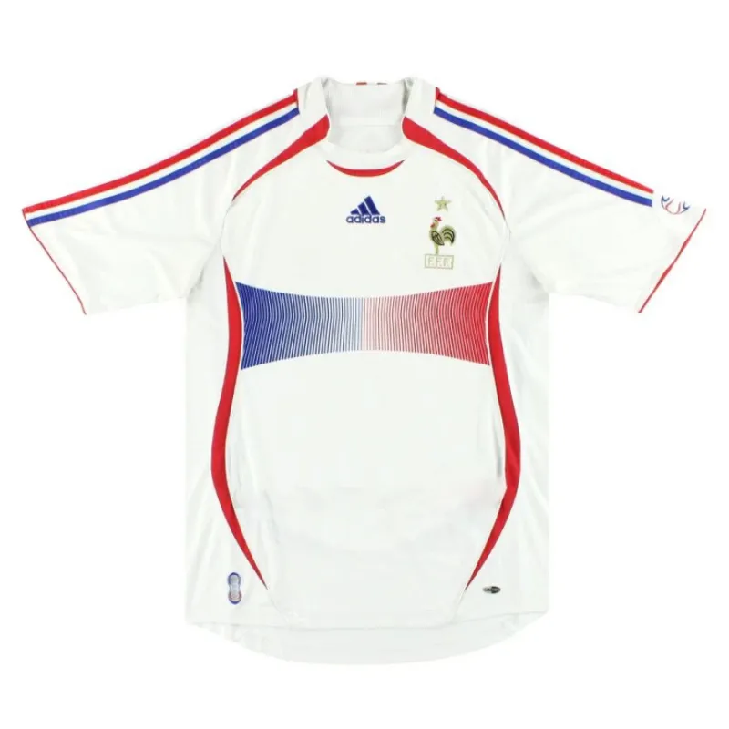 The retro away jersey of the French national team in 2006 - White