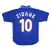 The retro home jersey of Zinedine Zidane's French national team in 2000 - Blue