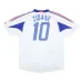 The retro away jersey of Zinedine Zidane's French national team from 2004 to 2006 - white.