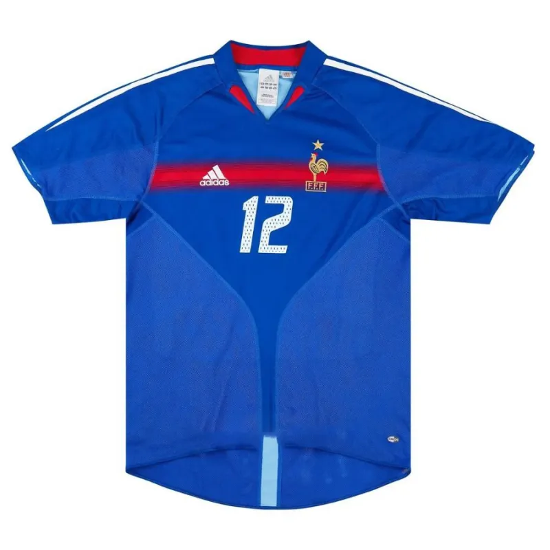 France Henry 2004-2006 Retro Home Jersey Blue