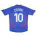 France Zidane 2006 Retro Home Jersey Blue