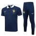 French national team's 2024/25 POLO training suit + pants - blue