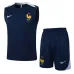 The French national team's 2024/25 vest and shorts - blue.