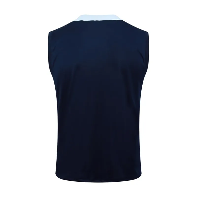 The French national team's 2024/25 vest and shorts - blue.