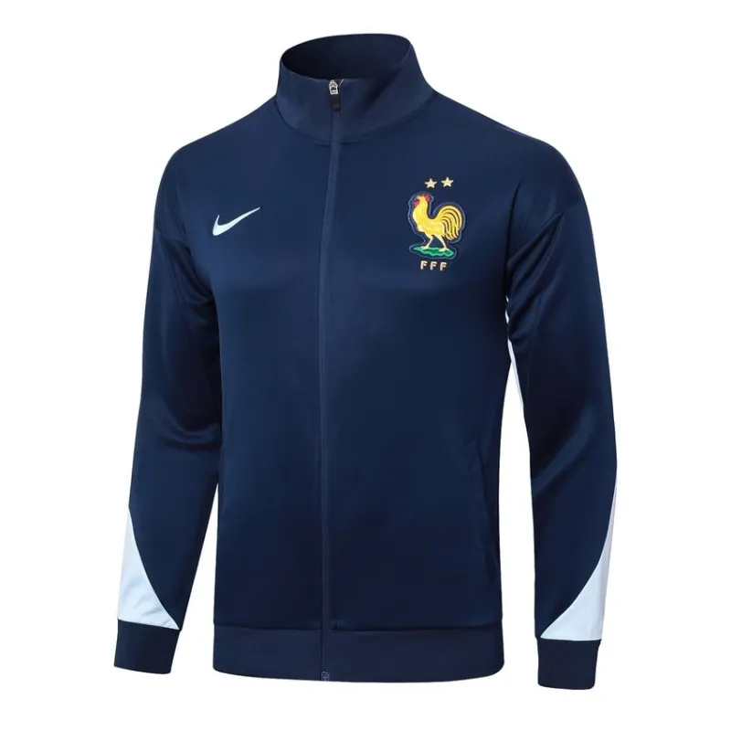 The French national team's 2024/25 sports jacket and pants - blue