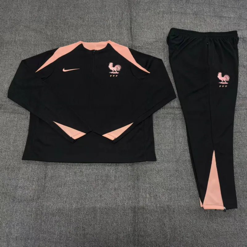 France 2025/26 Kids Sports Set Black