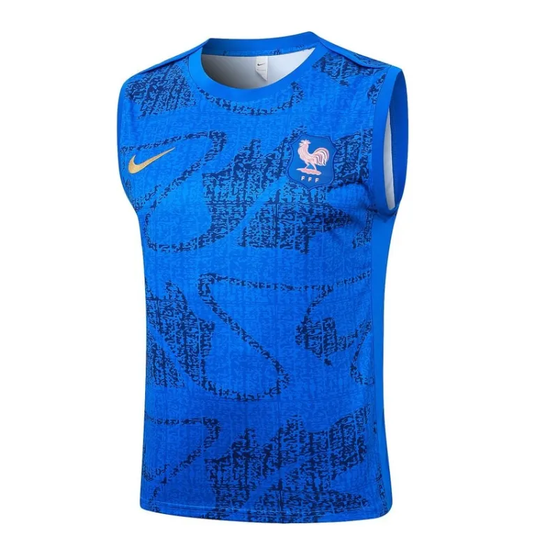 France 2025/26 Tank Top + Shorts Set - Blue