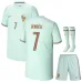 Francia DEMBELE Copa Mundial 2026 conjunto camiseta visita niño verde
